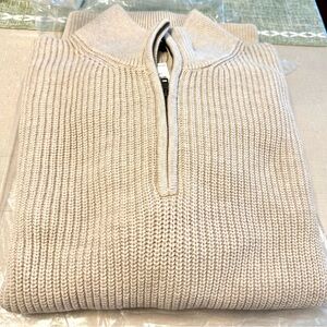 Banana Republic Quarter-Zip Sweater